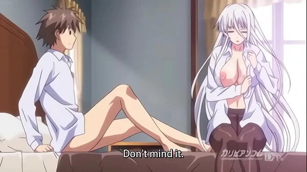 Cute blonde with big boobs tries anal [Uncensored Hentai]