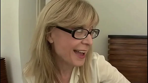 Over 50 stepmom fucks her young stepson with huge cock - (Nina Hartley)