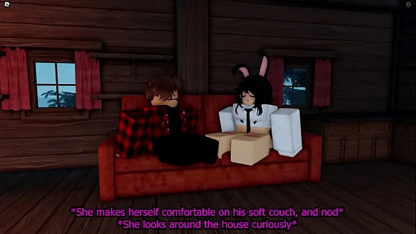 Helpless bunny-girl gets lost | Roblox RP