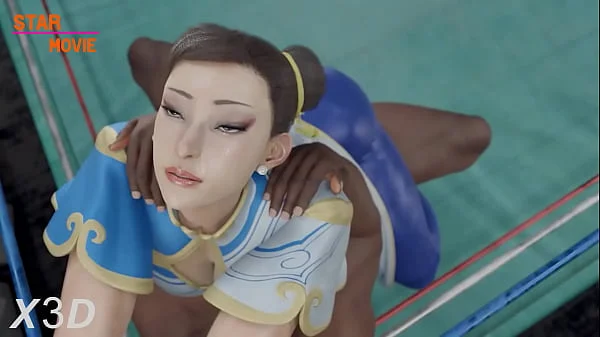 Street Fighter Chun-Li Fucks Hard In The Ring Hentai 3D