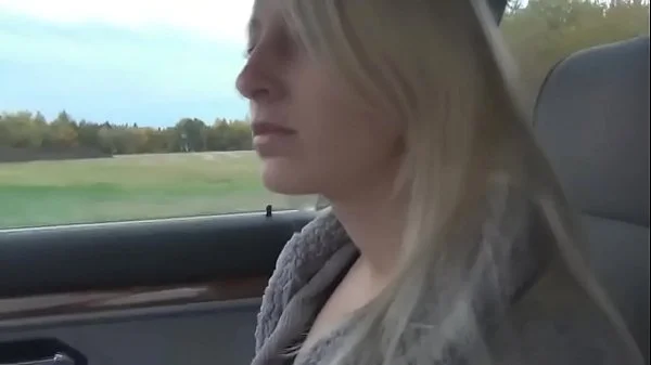 SEXY BLONDE BLUE EYED GERMAN AMATEUR TAKES A LOAD OF CUM ON HER TONGUE AND SWALLOWS EVERY DROP