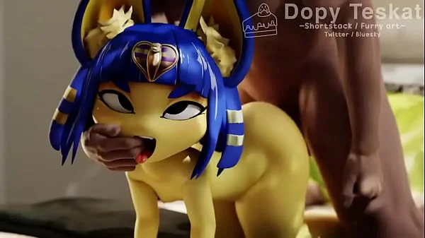 Ankha dando para o negão