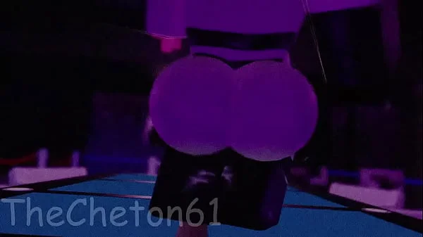 Roblox Strip Club Experience, a slut dances in the Strip Club and gets fucked by a huge cock