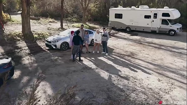 Group Of Friends Decided To Meet In The Camping Site To Fuck Each Other Behind Their Partner Back - DIGITAL PLAYGROUND