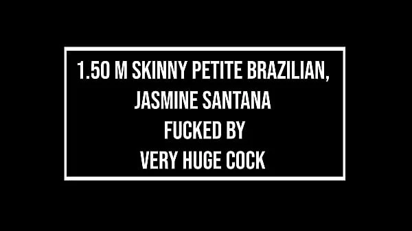 1.50M petite skinny Brazilian, Jasmine SANTANA fucked by the biggest cock in Brazil, Big Jahman : it's bigger than my head(Anal, Monster Cock on skinny girls, ATM, slim, dirty talk) OB278