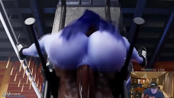 Training Session with Widowmaker (Overwatch Hentai 3D)