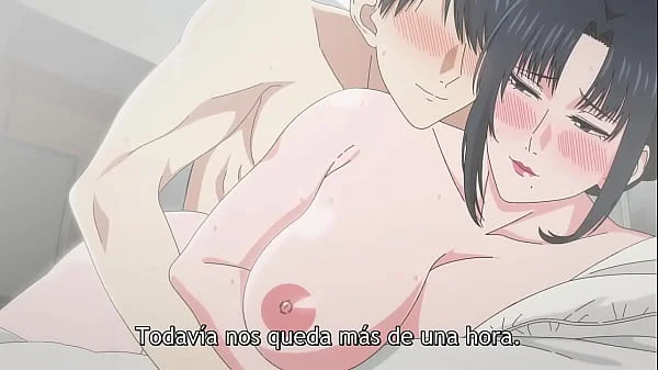 Madre de grandes tetas se folla a su hijo hentai