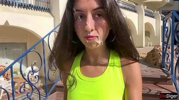 Fit girl Fucking after gym and love cum on her face - Cumwalk