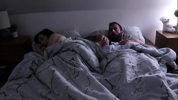 Unplanned sex - Sharing bed between Stepson and his Stepmom