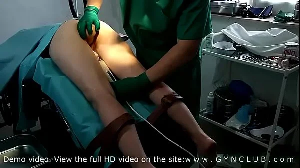 Medical exam & vibro orgasm