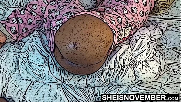 Uncensored Daughter In Law Hentai Sideways Sex From Big Dick Aggressive Step Father, Petite Young Black Hottie Msnovember In Hello Kitty Pajamas on Sheisnovember