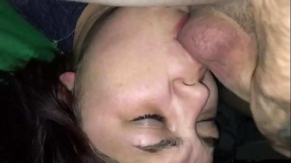 Amateur GF Sucks Balls Gets Facial