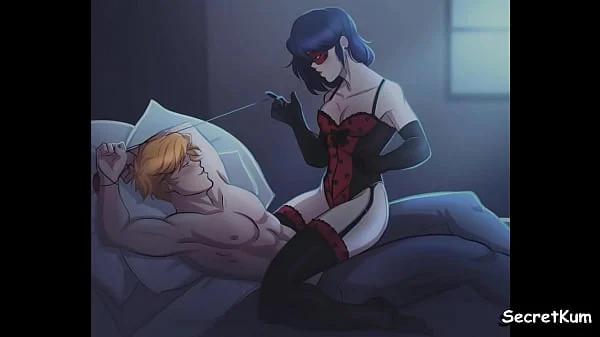 Miraculous Ladybug Relax - A big white Dick for a Naughty Bug.