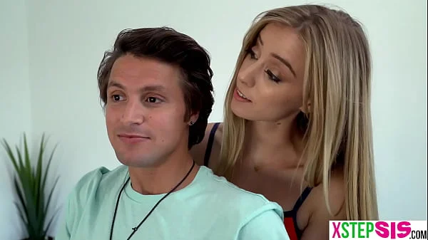 Lifeguard stepsister teen Haley Reed needed to practise on her stepbrother