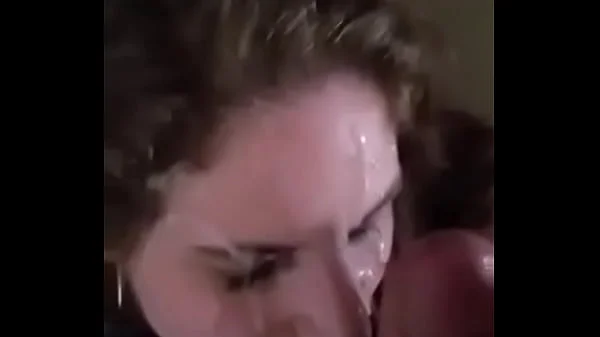 Huge Warm Messy Homemade Facial as Punishment