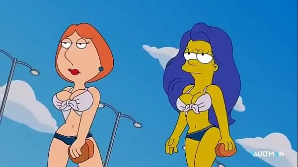 Sexy Carwash Scene - Lois Griffin / Marge Simpsons