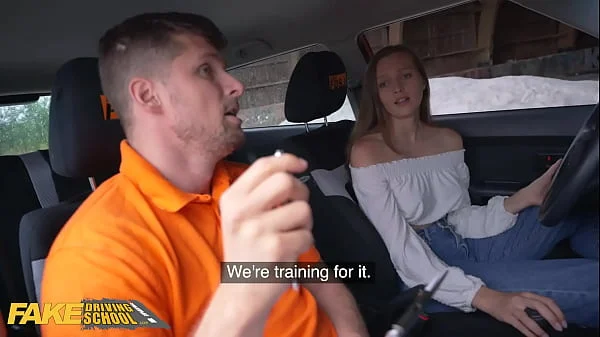 Fake Driving School Stacey Cruz Gets Screwed by her Driving Instructor