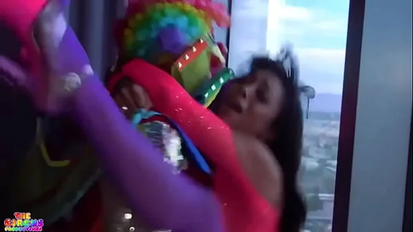 Cali Caliente gets fucked hard by a clown