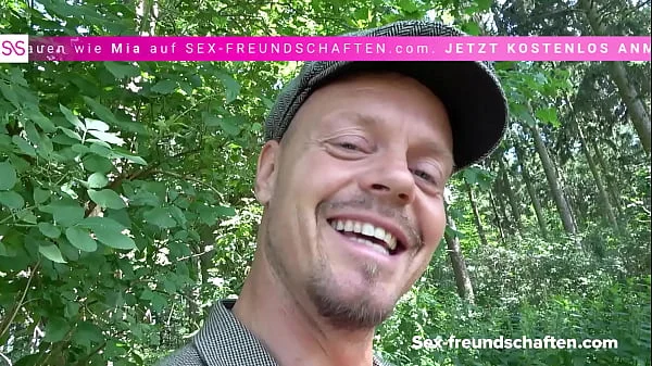 My step FATHER fucks woman at FOREST EDGE: MIA BLOW (Public, German) - SEX-FREUNDSCHAFTEN.com