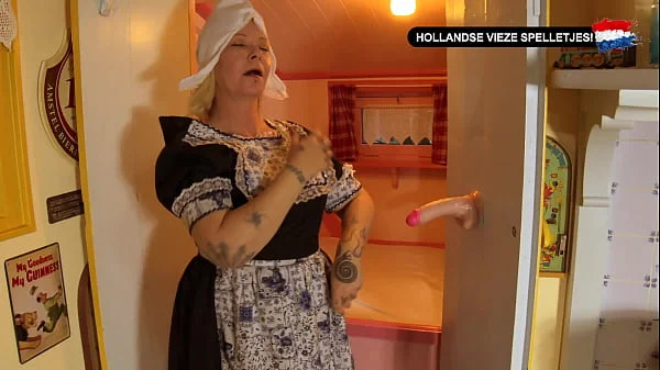 Dutch MILF krijgt een Nederlandse Deepthroat - Hollandse Vieze Spelletjes (Nederlands gesproken porno!)