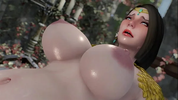 Bouncing Tits and Cum Inflation [3D PORN]