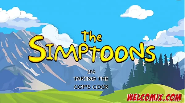 Taking the cop's cock - The Simptoons